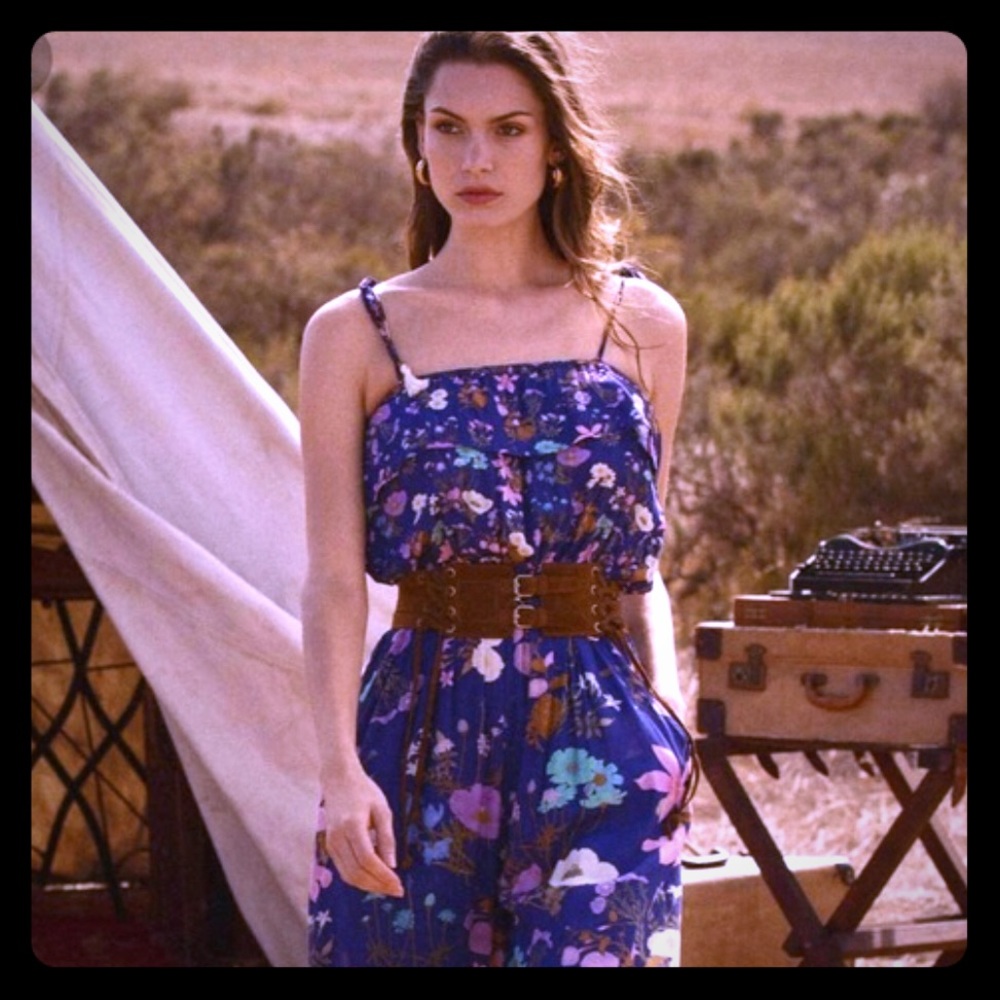 Wild Bloom Strappy Pantsuit